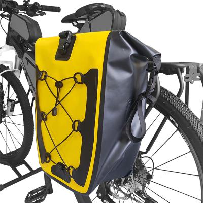 China Wholesale Lightweight Durable Waterproof Travel Bag Trunk Luggage Bag Travel Bicycle Panniers Traveling Recycling Bag for sale