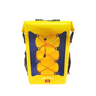 China Wholesale Custom Logo Outdoor Waterproof PVC 50L Dry Bag Backpacks 2021 Waterproof Backpack Waterproof Bag for sale