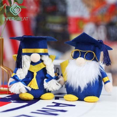 China Festival Decoration Wholesale Graduation Doll Gifts Plush Toys Graduation Decoration Faceless Party Supplies Supplies Plush Gnome Graduate Doll for sale