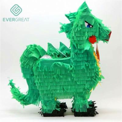 China Toy Global Shunli New Designs Party Decoration Colorful Paper Pinata For Wedding for sale