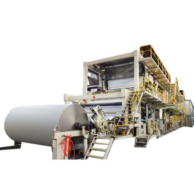 China China Corrugated Cardboard Supplier 2100mm Recycled Paper Pulper Machine, Kraft Paper Jumbo Roll Carton Box Production Line Price for sale