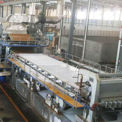 China Paper Industry Board Duplex Craft Paper Piping Elephant Roll Kraft Paper Making Machine Price For Recycling Waste Paper for sale