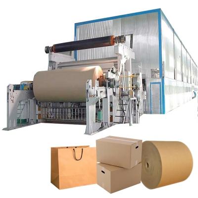 China Paper Industry Bamboo Fiber Making Machinery Industry Fully Automatic Small Kraft Toilet Paper Printing Machine For Sale for sale