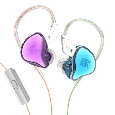 China Earbuds KZ EDC Wired Headphone HIGH FIDELITY Bass Earplug In-Ear Monitor Sports Music Noise Reduction Gaming Earphone for sale