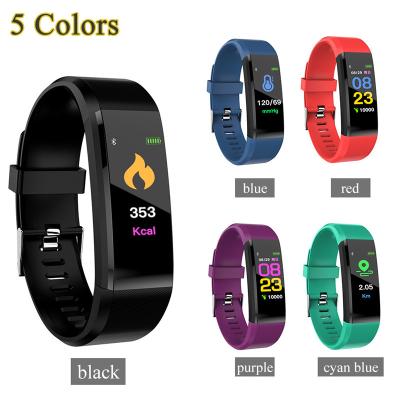 China 3G ID115HR Plus Heart Rate Monitor Fitness Tracker USB Smart Watch IOS Android Charging Universal Smart Bracelet Wristband for sale