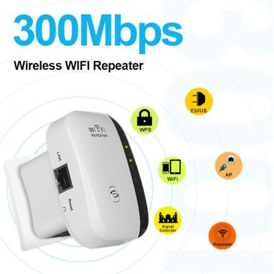 China Indoor WiFi Signal Amplifier Long Range Repeater Long Range Network Supplement Router Wi-Fi Booster 2.4G Wi-Fi Access Point for sale