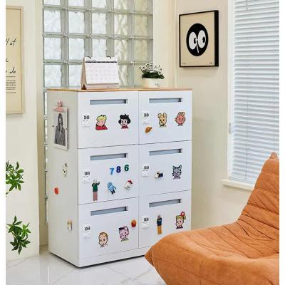 China Modern Hot ins password locker Japanese small household storage cabinet Apartment home storage cabinet for sale