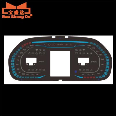 China ODM Truck Dashboard Excavator Dash Consisten With EU Standard Adaptation For Harsh Environment 30mm for sale