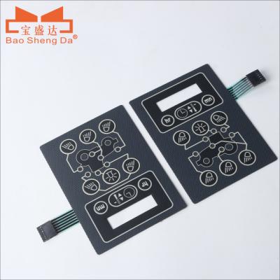 China Other Customized Waterproof Membrane Keypad Switch Medical Equipment SwitchUltra Thin Keypad for sale