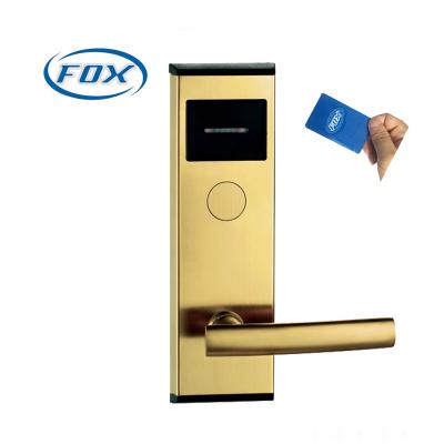 China Tuya APP hotel lock/TTLock APP hotel lock choose high quality FOX hotel lock manufacturer Security Hotel Lock cylinder for sale