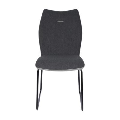 China 2022 Comfortable Nordic Modern Dining Chair Cafe Chair With Metal Legs for sale