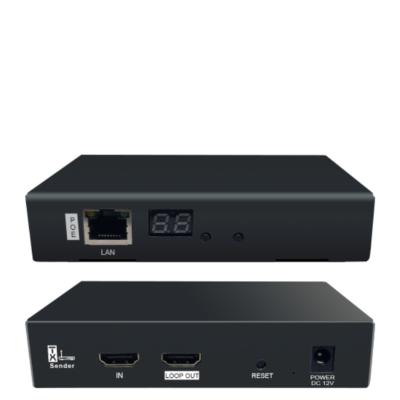 China IP 100m PoE HDMI Matrix Add-on Web UI/PoE 1080P HDMI Control Over TCP/IP Cat5e Cat6 Web UI Control Many to Many HDMI Matrix for sale