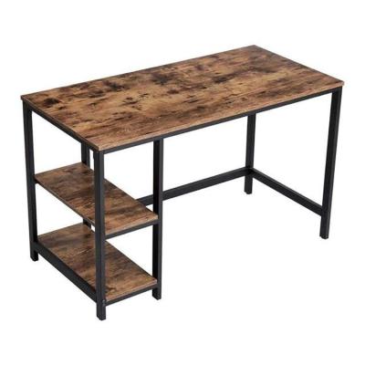 China Factory Outlet Design Adjustable Modern Rustic Brown Study Table Writing Table Furniture (Size) Simply For Office Computer Desk for sale