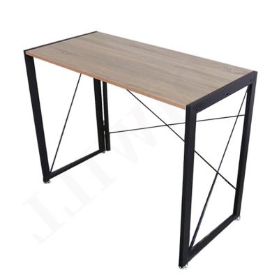 China (Size) Customized hot sale adjustable anti-scratch folding study writing desk work computer wooden table for sale