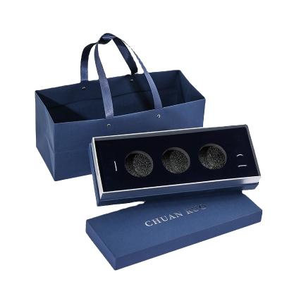 China High Quality OEM/ODM Handmade Caviar Box Can Be Customized Paper Packaging Paper Gift Box for sale