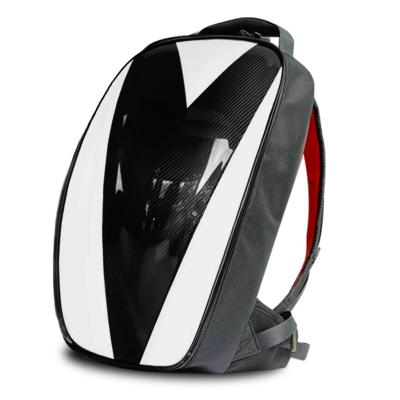 China Outdoor Sport Travel Hiking Camping Carbon Fiber Stylish Sports Backpack Motorcycle Riding Backpack for sale