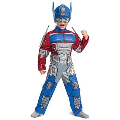 China New Style Transformers Attractive Wearable Kids Clothes Optimus Kids Main Robot Costume for sale