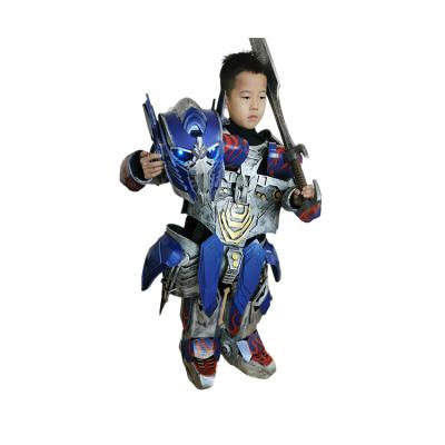 China Hot Sale EVA Transformer Robot Costume Cosplay Dance Costume For Kids for sale