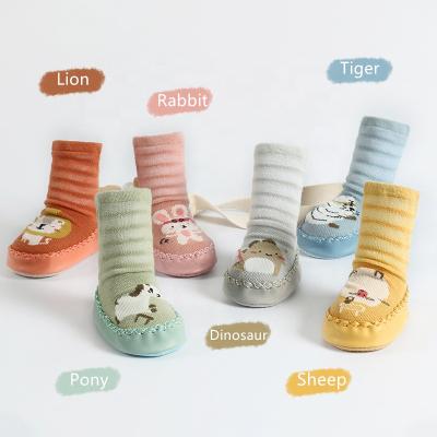 China Summer New Antibacterial Infant Toddler Baby Boy Kids Cotton Sock Breathable Shoes for sale