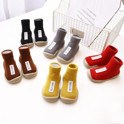 China Wholesale Custom Antibacterial Cotton Soft Anti-slip Baby Infant Foot Wear Shoes for sale