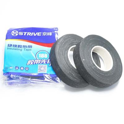 China Electrical Devices High Cost Insulation Tape Black Cloth Adhesive Tape For Electrical 48mm*90mm for sale