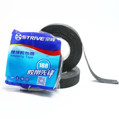 China Electrical Devices High Cost Adhesive Tape Black Cloth Tape Insulation Tape for sale