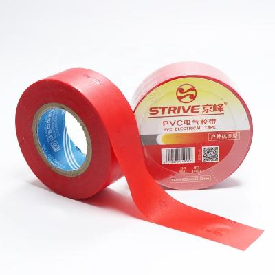 China Electrical Devices Customized Colored Good Tension High Adhesion PVC Antifreeze Film Electrical PVC Insulation Tape for sale