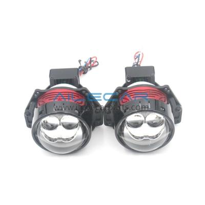 China All Car Type AILECAR C330 Led Projector RED GRE Bi Xenon Projector Lens Car Led Projector for sale