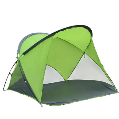 China Easy install factory supply beach sun protection tent sandy beach camp camping hexagonal tent for sale