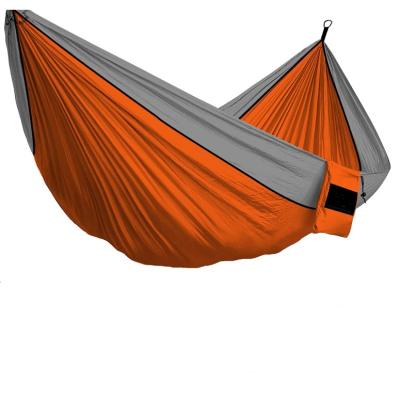 China New Fashion Travel Family Hammock Outdoor Camping Water Proof Nylon Hammock Outdoor Single Hammock Bed for sale