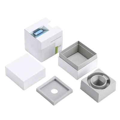 China Commedity Products Electronic Soft Touch White Magnet Case Matt Paper Card Box Medical Devices Accessories With Boxes for sale