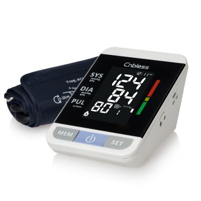 China new style big cheap price digital blood pressure lcd arm monitor portable type automatic portable arm monitor for sale