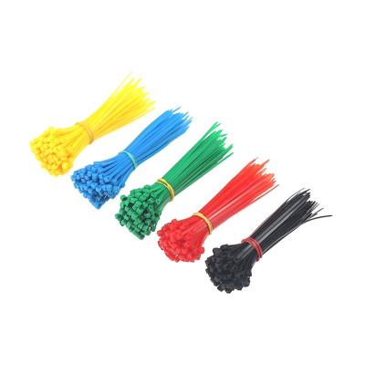 China Strong Strength Hot Selling Stensile Self-locking Nylon Cable Ties Meet SGS For Wire Wrapping for sale