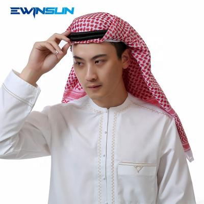 China Classic Style Men's Scarf Arabic Scarf For Top Selling Low Price Mens Cashmere Men's Set Hijab Arab Scarf for sale