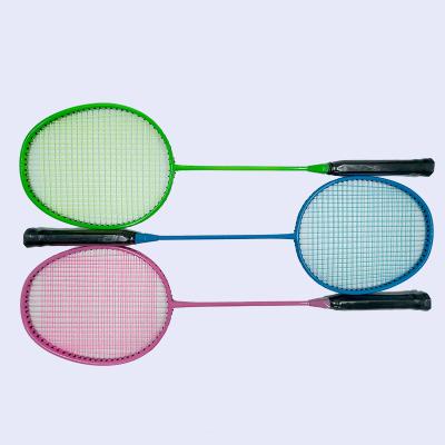 China Eastic & New brand high quality price cheap badminton racket durable with aluminum alloy thin shaft anti-slip handle for sale