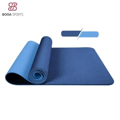 China Workout Gym Eco-friendly Home Workout Sports Fitness Brand Non-Slip Eco-Friendly Custom Yoga Mat, Tape Yoga Mat for sale