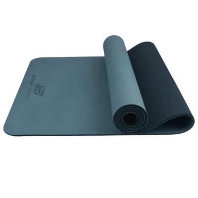 China Eco-friendly Yoga Mat Exercise Mats 8mm Opp Eco-friendly Film + Paper Card Yoga Pilate Hot Yoga Customized Color 5-7 Working Days 1000pcs for sale