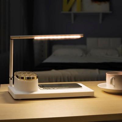 China Modern Smart Function BT Wireless Charging Speaker Led Music Desk Lamp With Speaker for sale