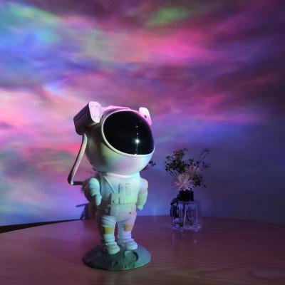 China China Astronaut Spaceman Rotatable Star Lights Starry Galaxy Sky Projector Night Light Resin Crafts For Home Decoration for sale