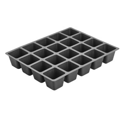 China Durable 4/20/40/50/105/128/150/162/200 Cell Injection Seedling Trays Nursery Intake Tray for sale