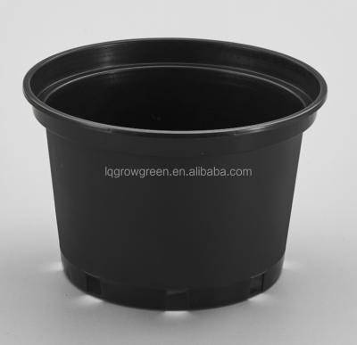 China 2020 Wholesale Cheap Chinese Style Plant Garden Round Shape Small Lazy Self Watering Plastic Flower Pot for sale