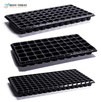 China Durable Plastic Plant Hold Seedling Nursery Trays for sale