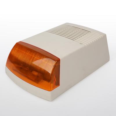 China 130db Outdoor Alarm Flashing Light Red/Orange LED Alarm Siren for sale