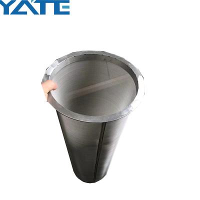 China Customized Sintered Cartridge Filter Large Flow Ss Sintered Filter Cartridge for sale