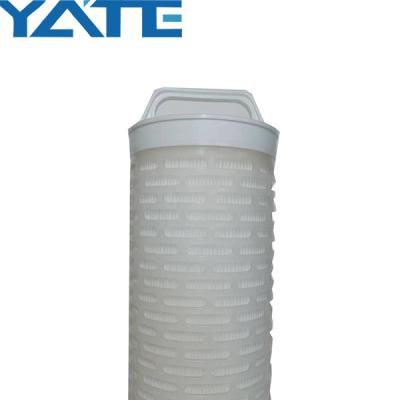 China Folding Sediment Water Filter Cartridge 20 Inch High Flow Water Filter Cartridge for sale