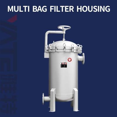 China Chemical Industry Liquid Bag Filter Machine Emulsion Filter Stainless Steel 304 for sale