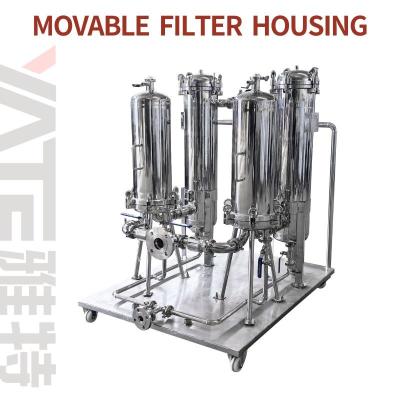 China 1180 mm hoog draagbaar filtervat voor optimale filtratiedoeleinden Te koop