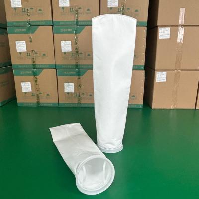 China High Pressure Resistance Juice Filter Bag 150 D *560 L mm for Juice Production Line for sale