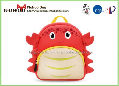 China Mochilas lindas de la niña pequeña del hombro doble con estilo lindo del cangrejo en venta