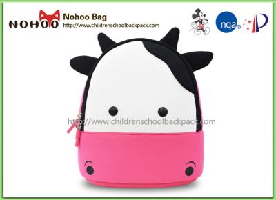 China La suavidad personalizó las mochilas preescolares, mochila los 24.5*22*7.5cm de la vaca del niño en venta